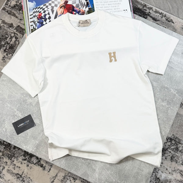 HMES T-SHIRT - BEIGE