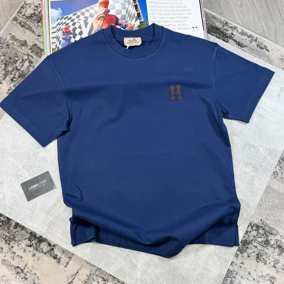 HMES T-SHIRT - BLUE