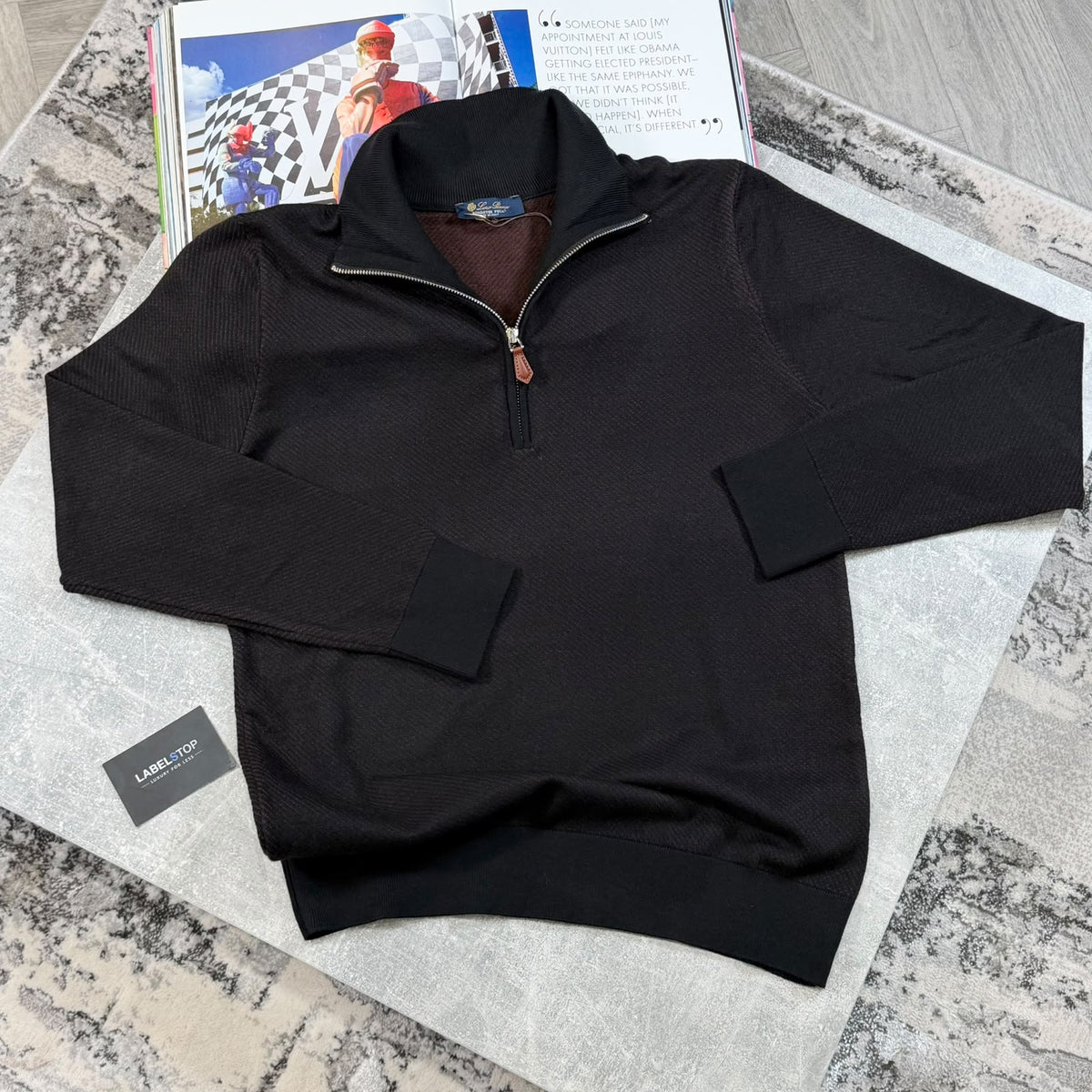 LORO JUMPER - BLACK