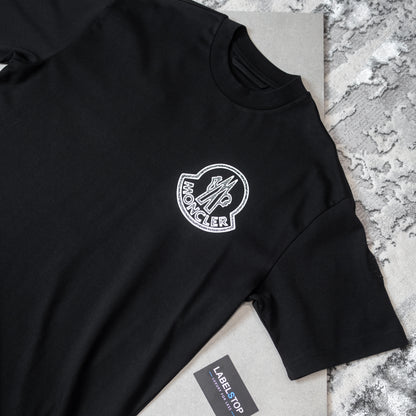 MNCLER TEE-BLACK