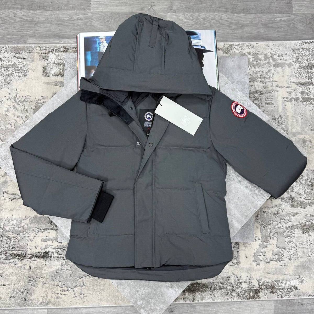 CG COAT MACMILLAN-GREY