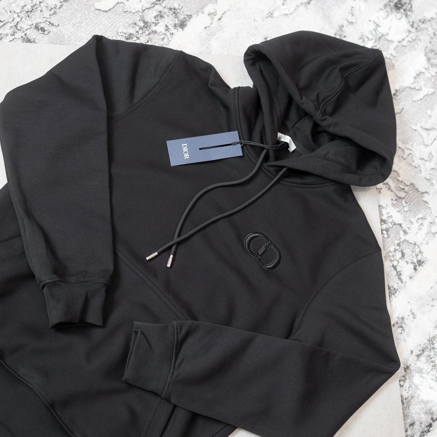 CD HOODIE-BLACK
