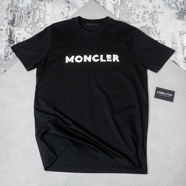 MNCLER TEE-BLACK