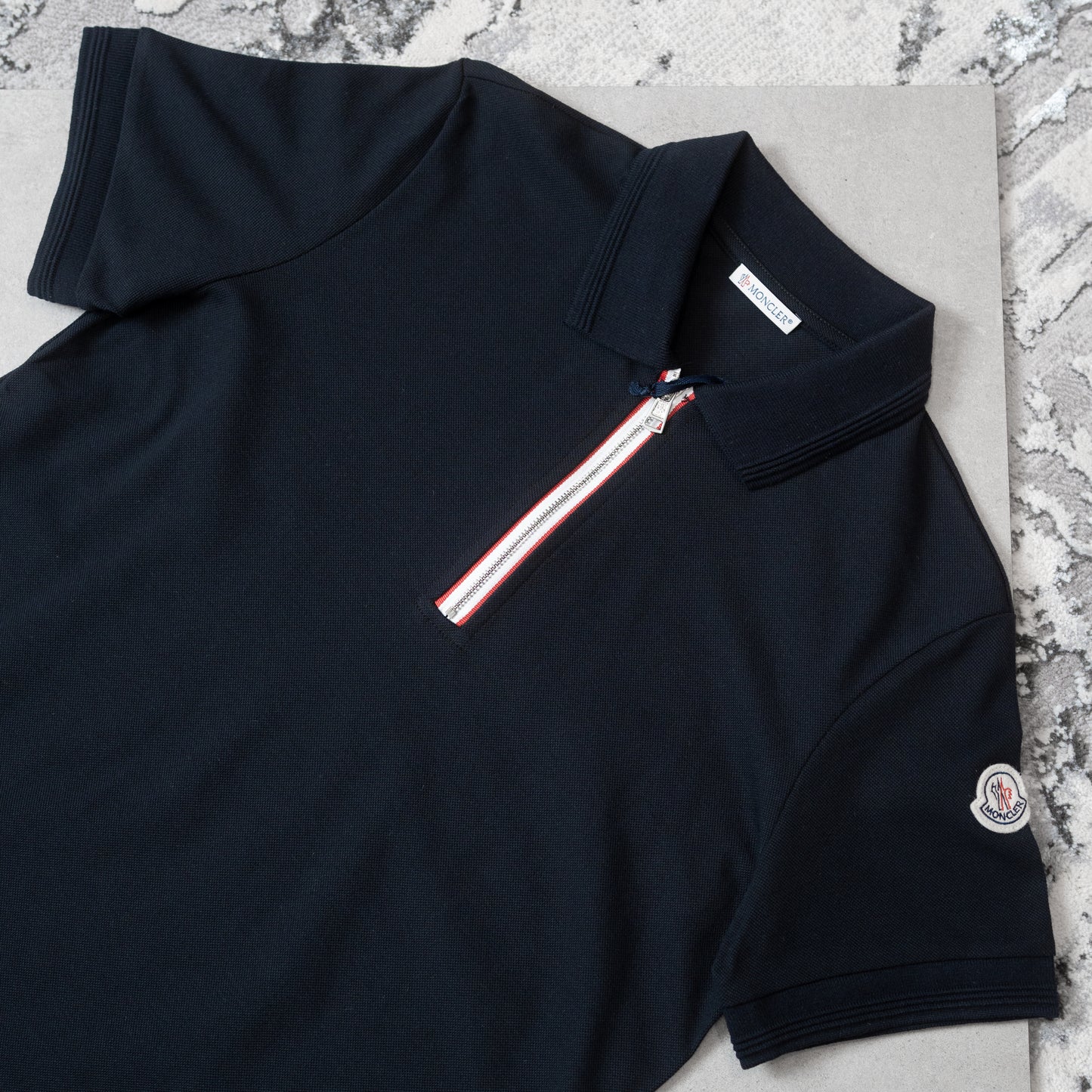 MNCLER POLO-BLACK