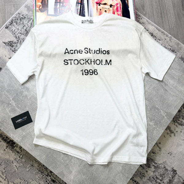 ACNE TEE - WHITE