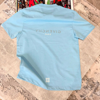 GVNCHY T SHIRT - LIGHT BLUE