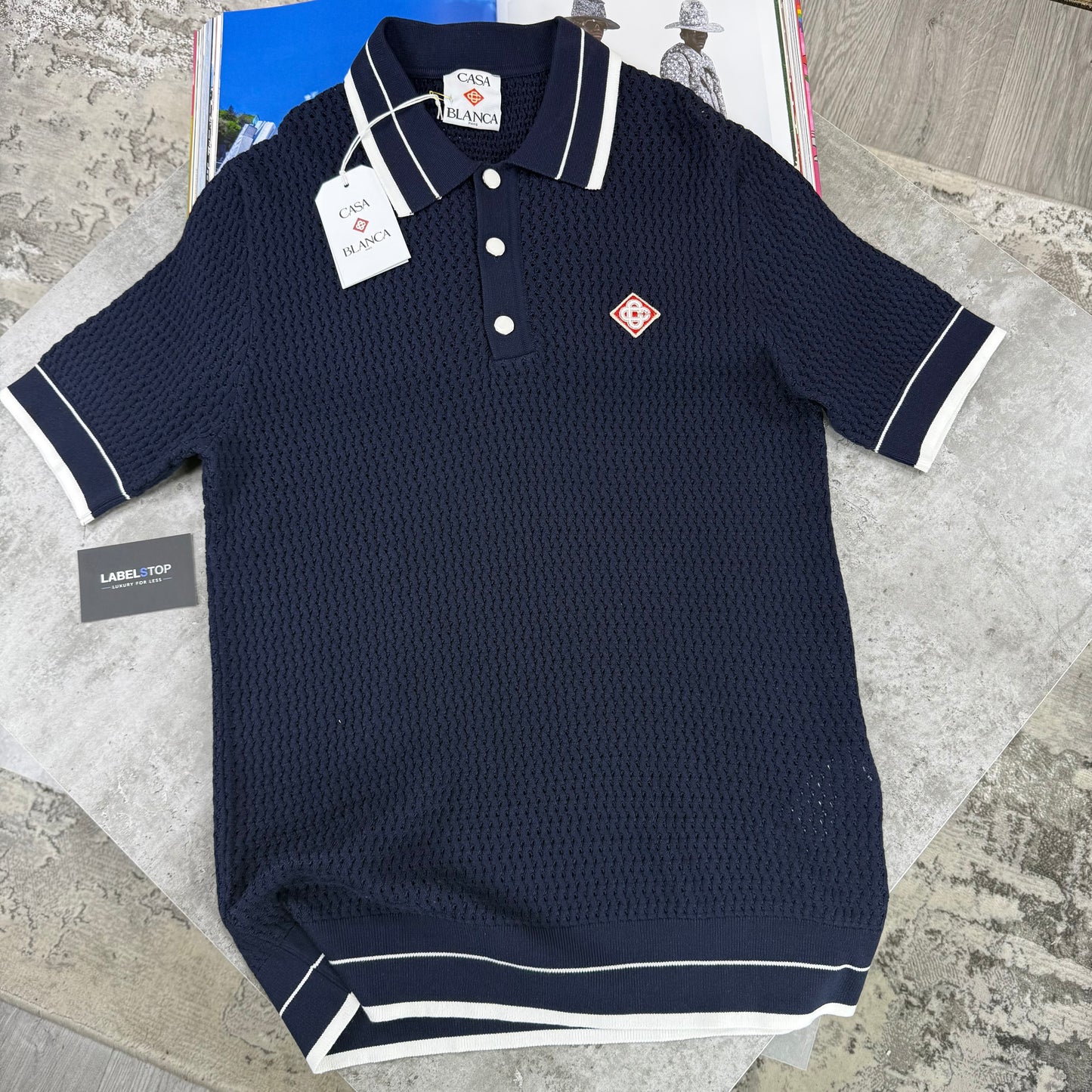 CASA KNIT-NAVY