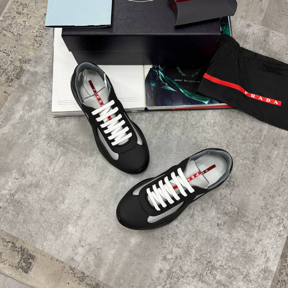 PRDA TRAINERS-BLACK