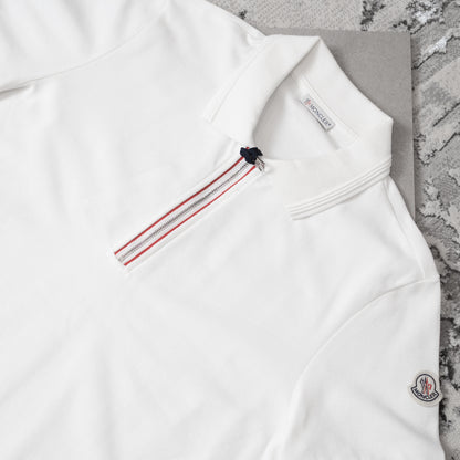 MNCLER POLO-WHITE