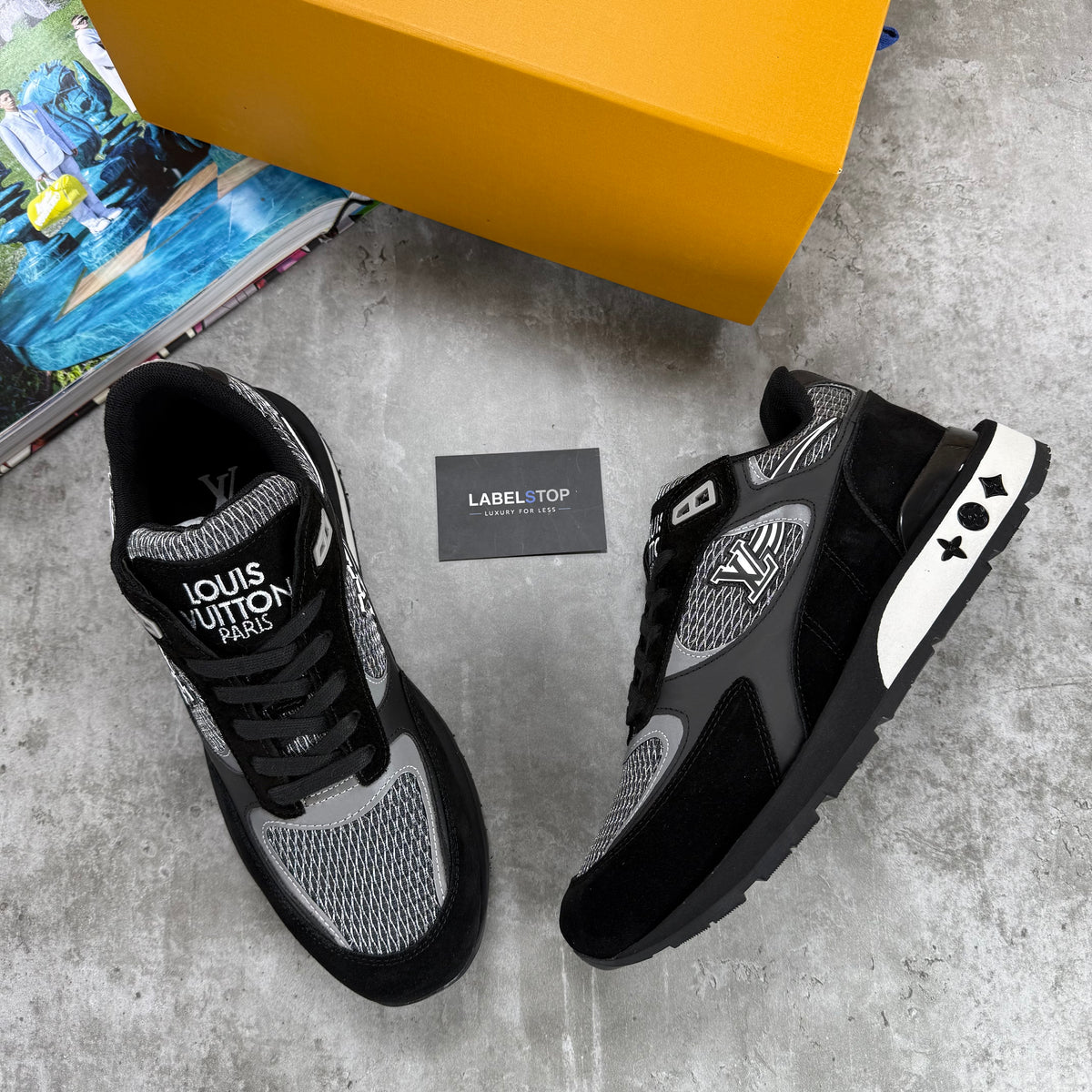 LVE TRAINERS-BLACK