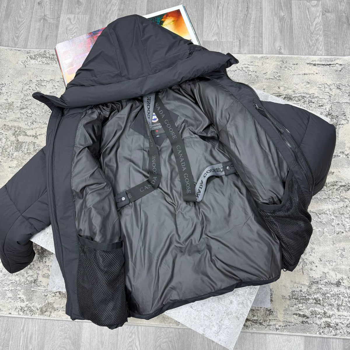 CG COAT- BLACK