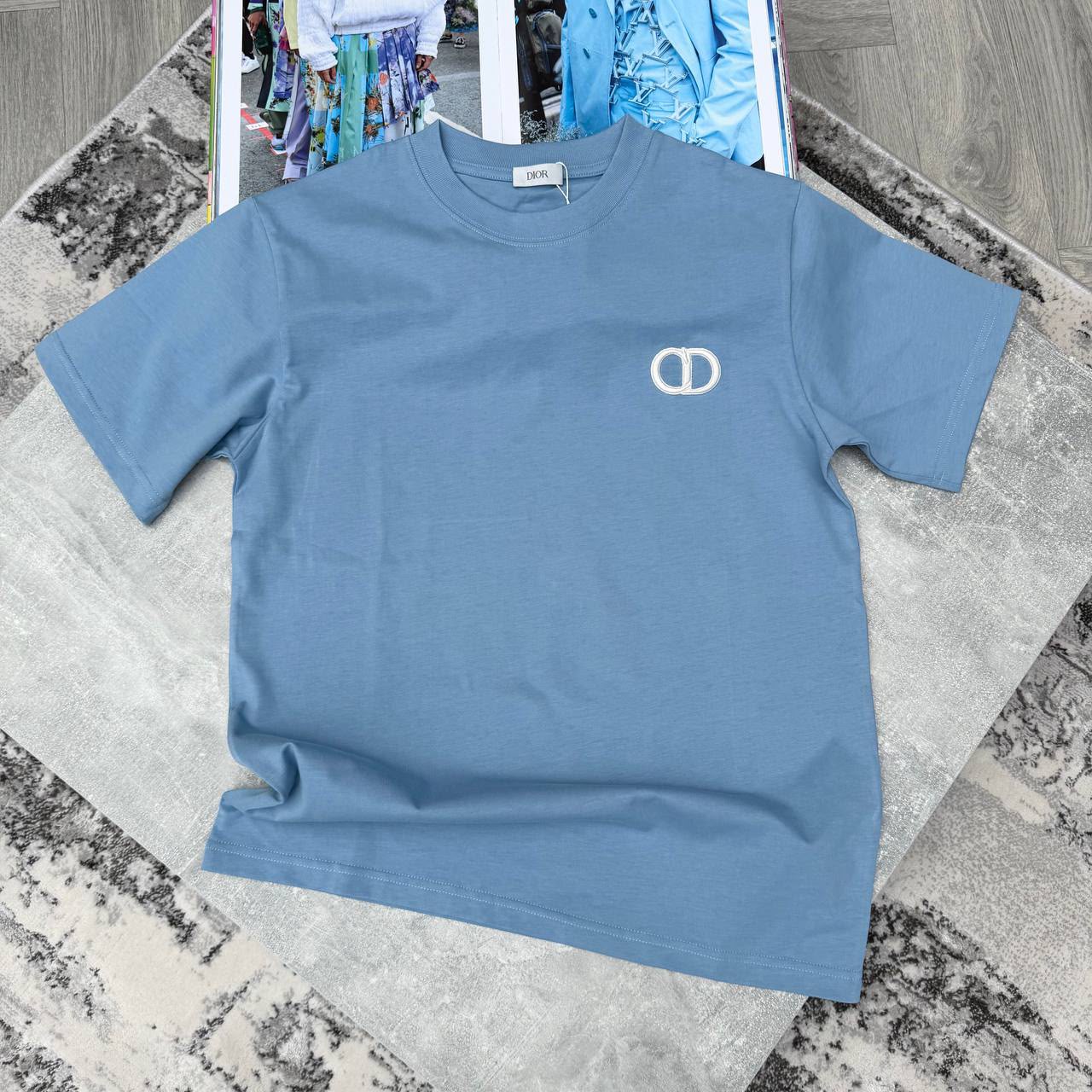 CD T SHIRT - PALE BLUE