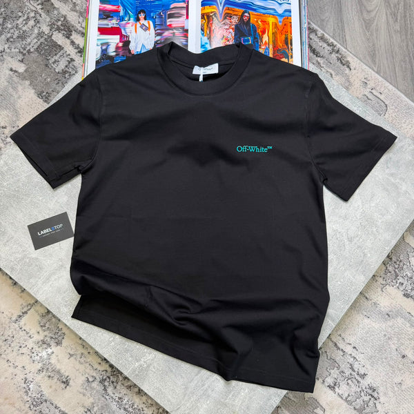 OFF W T SHIRT - BLACK