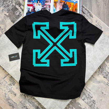 OFF W T SHIRT - BLACK