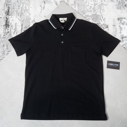 HRMES POLO-BLACK