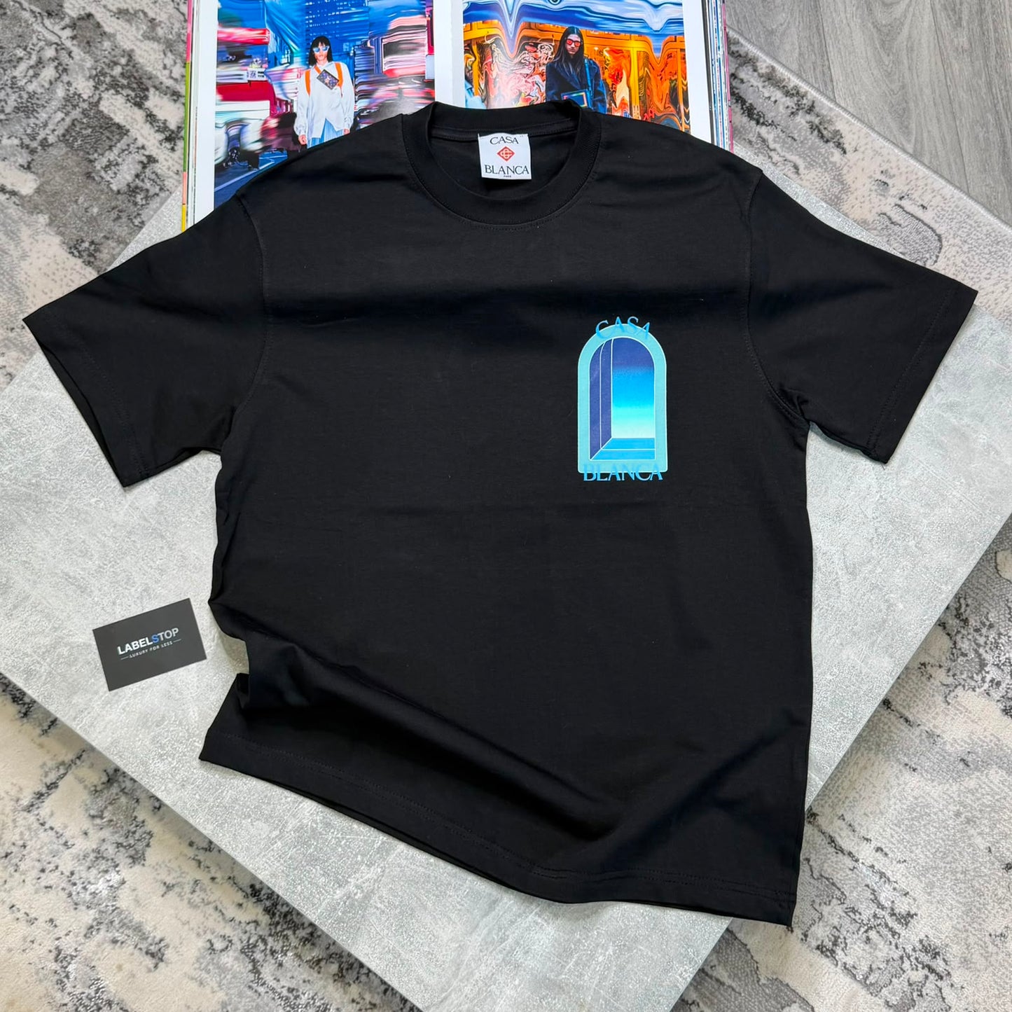 CASA T SHIRT - BLUE