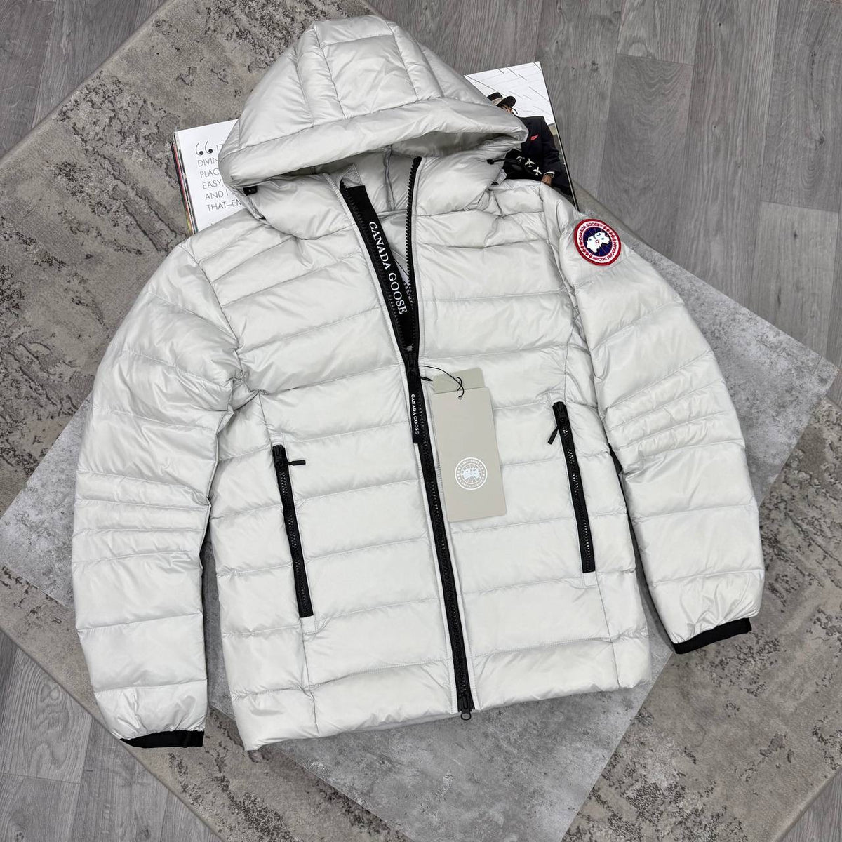CG CROFTON COAT-WHITE