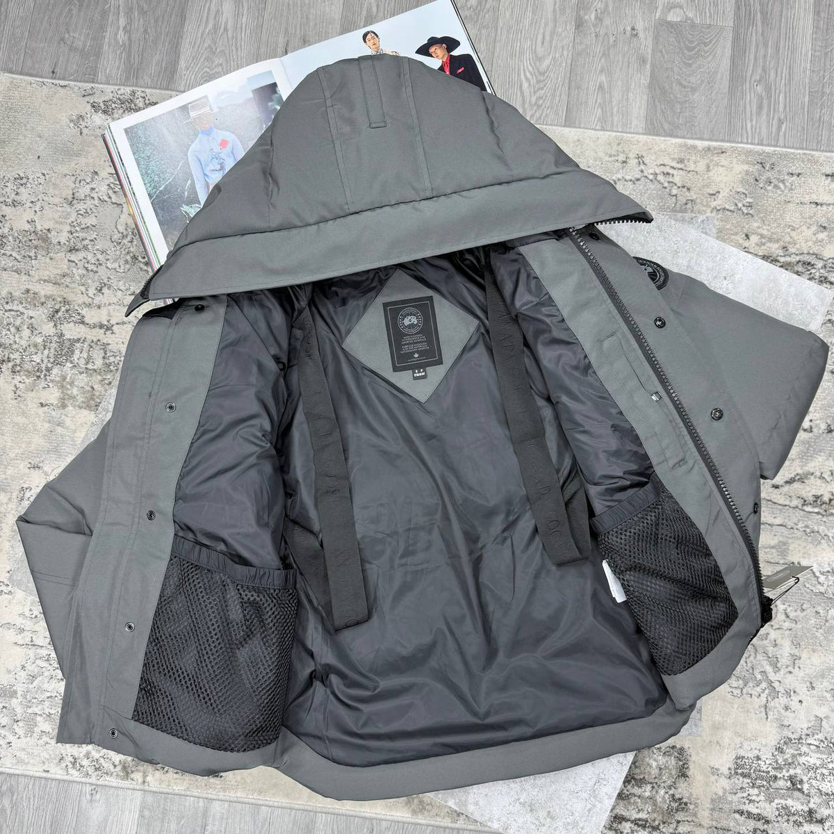 CG COAT MACMILLAN-GREY