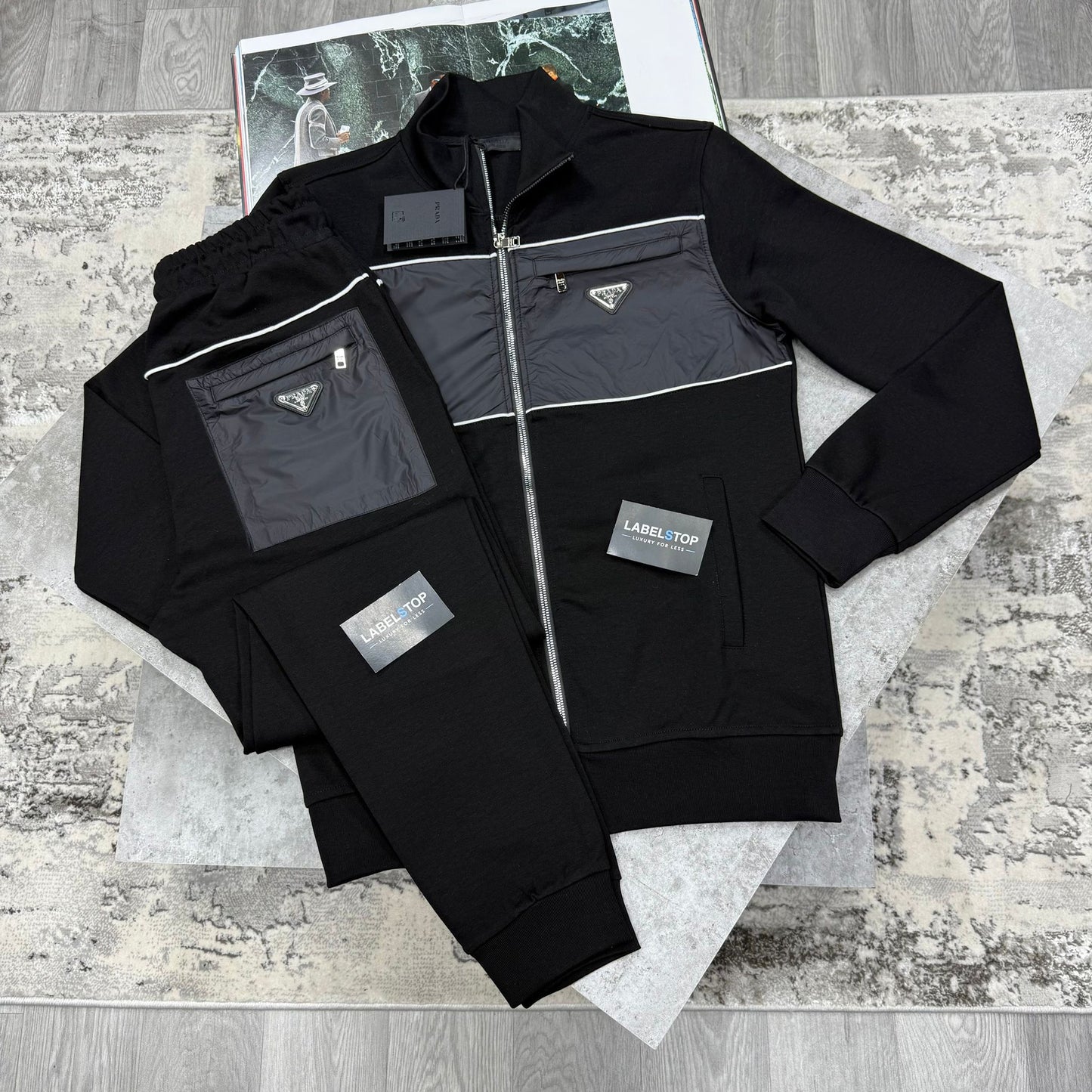 PRDA TRACKSUIT-BLACK