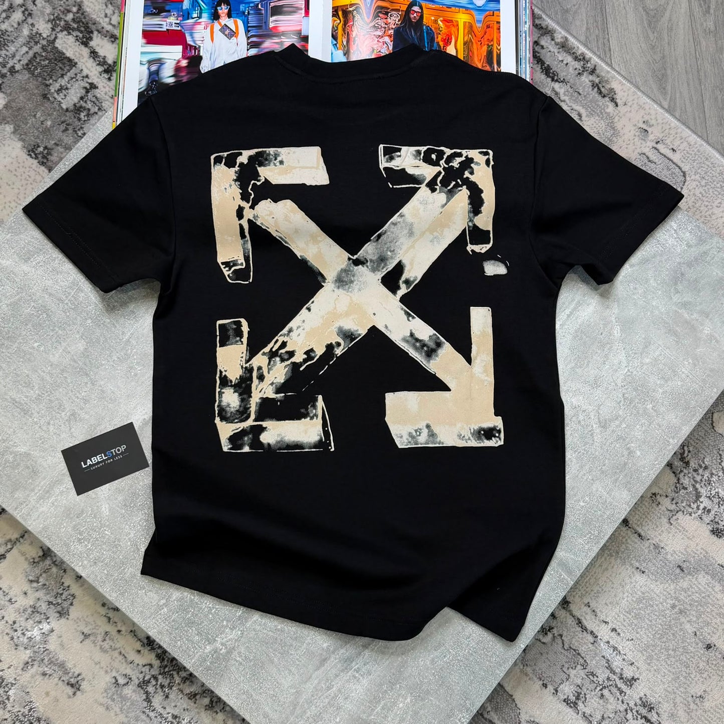Ofw T-shirt - beige OFW T SHIRT - BEIGE