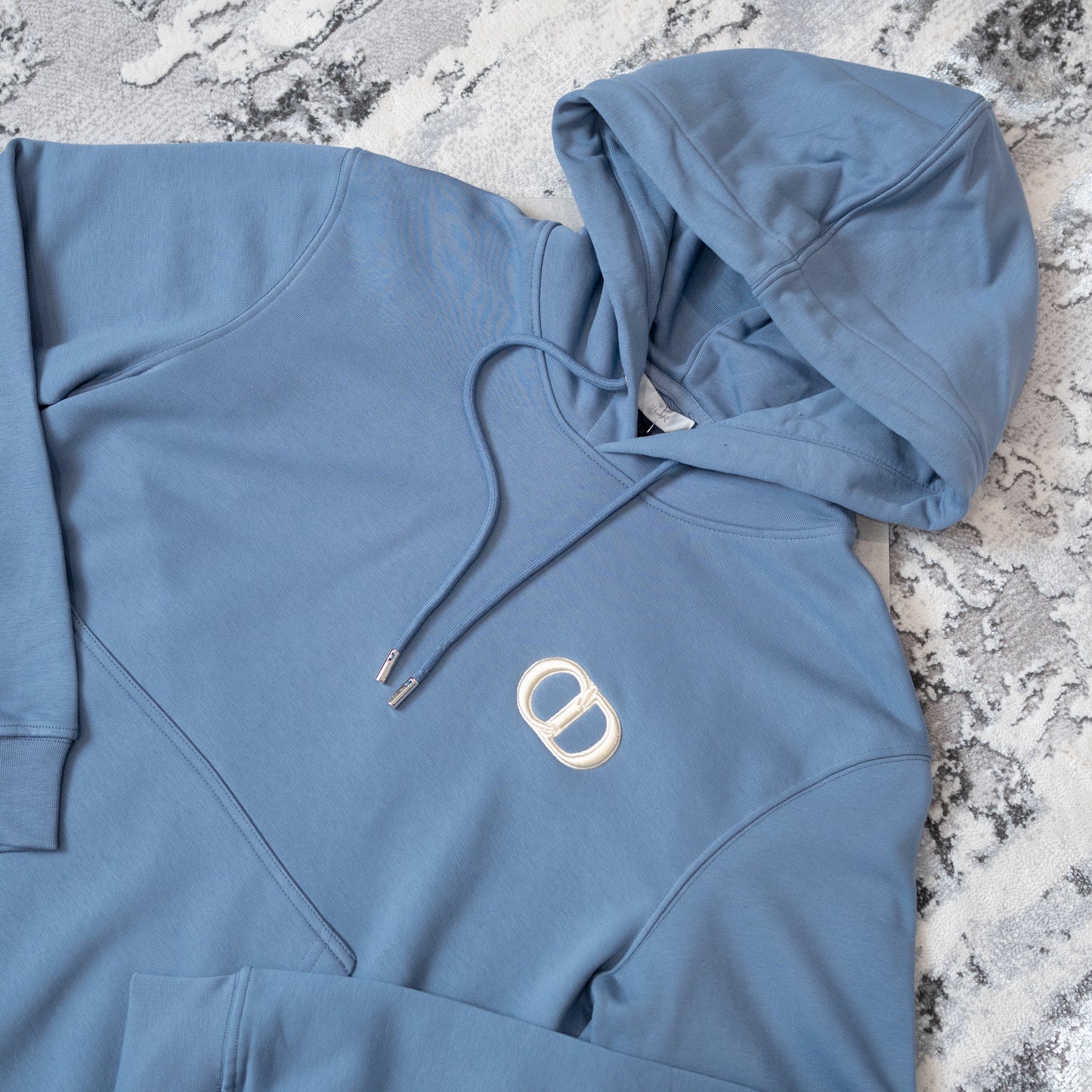 CD HOODIE-LIGHT BLUE
