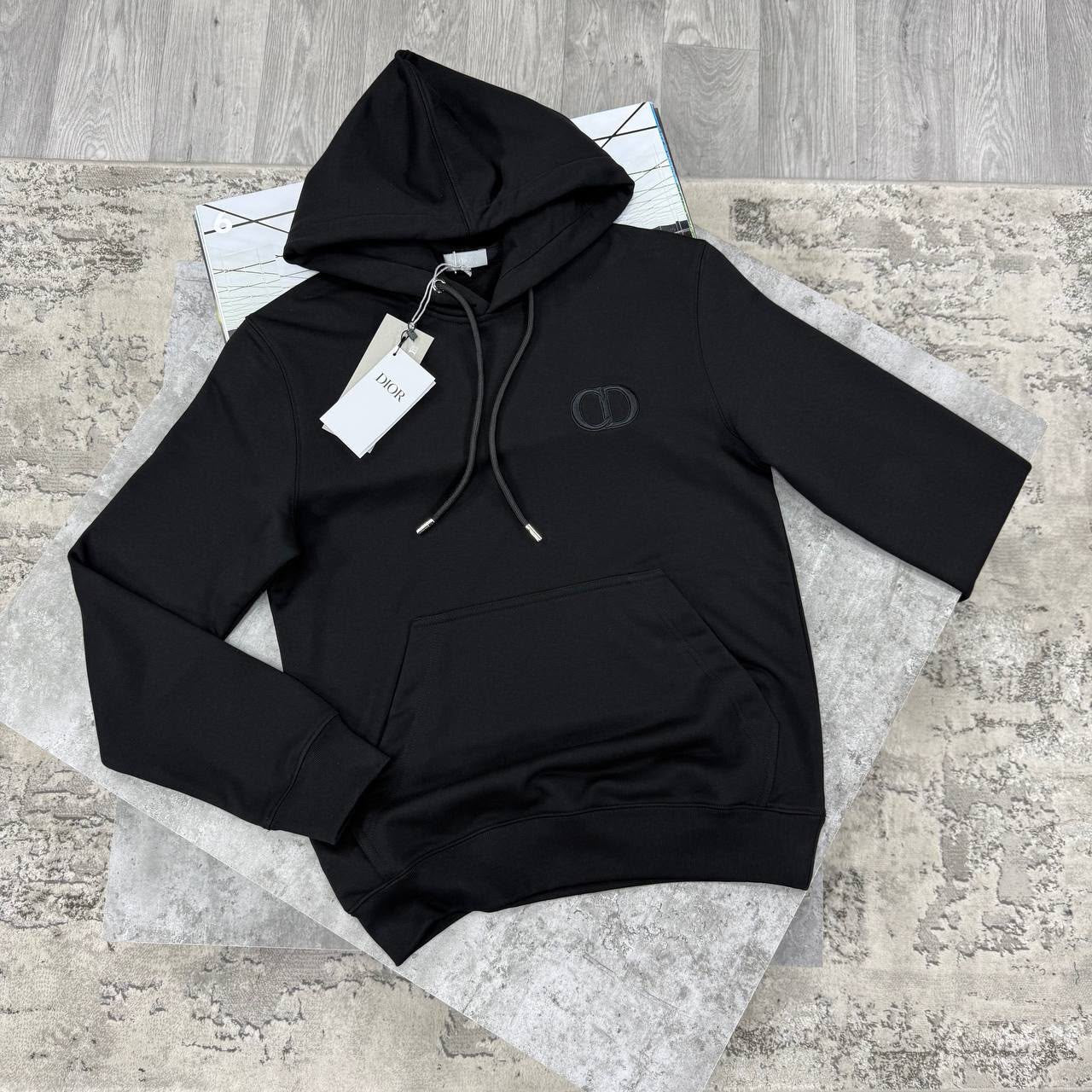 CD HOODIE-BLACK