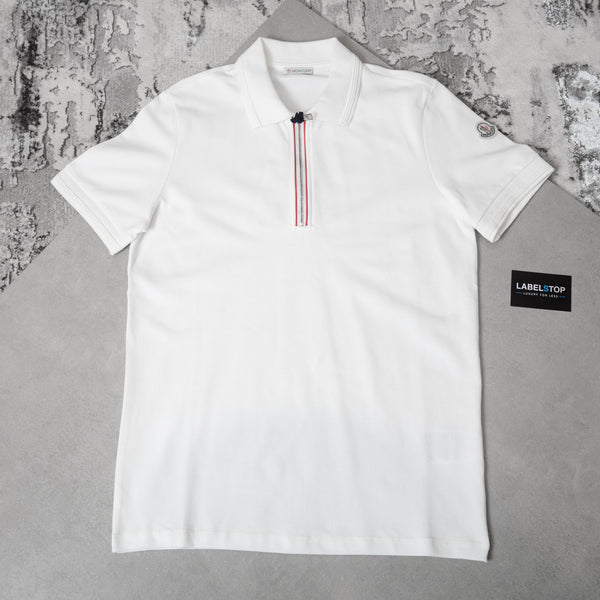 MNCLER POLO-WHITE