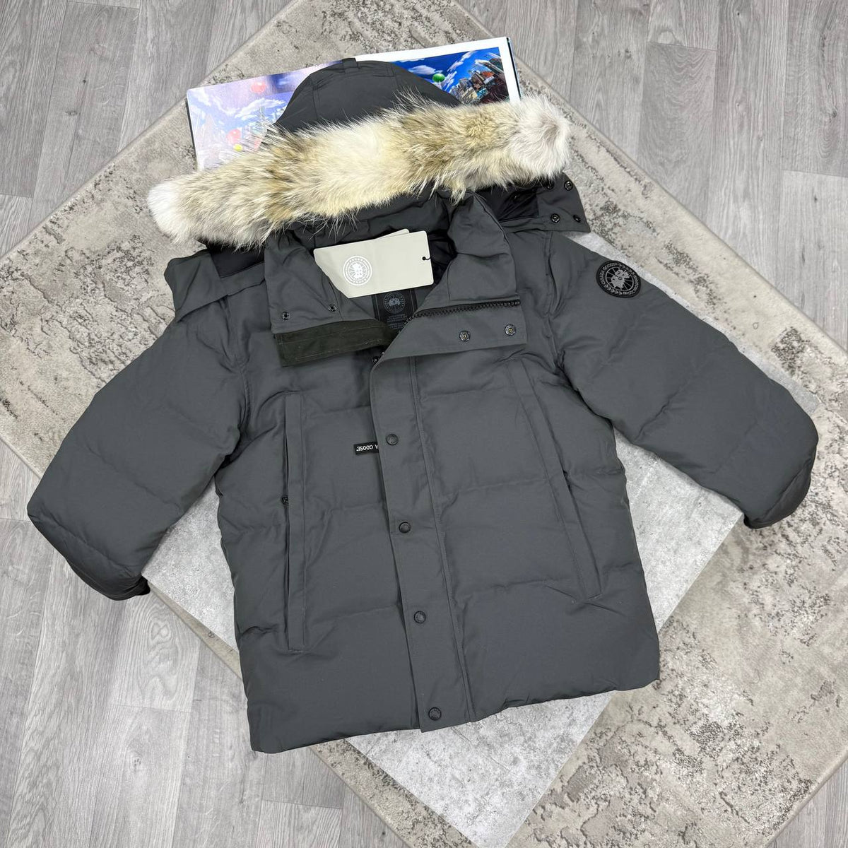 CG COAT WYNDHAM-BLACK BADGE