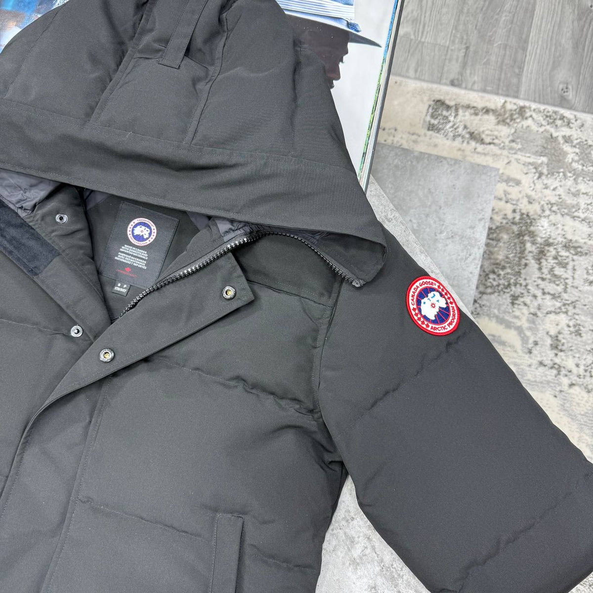 CG COAT MACMILLAN-BLACK