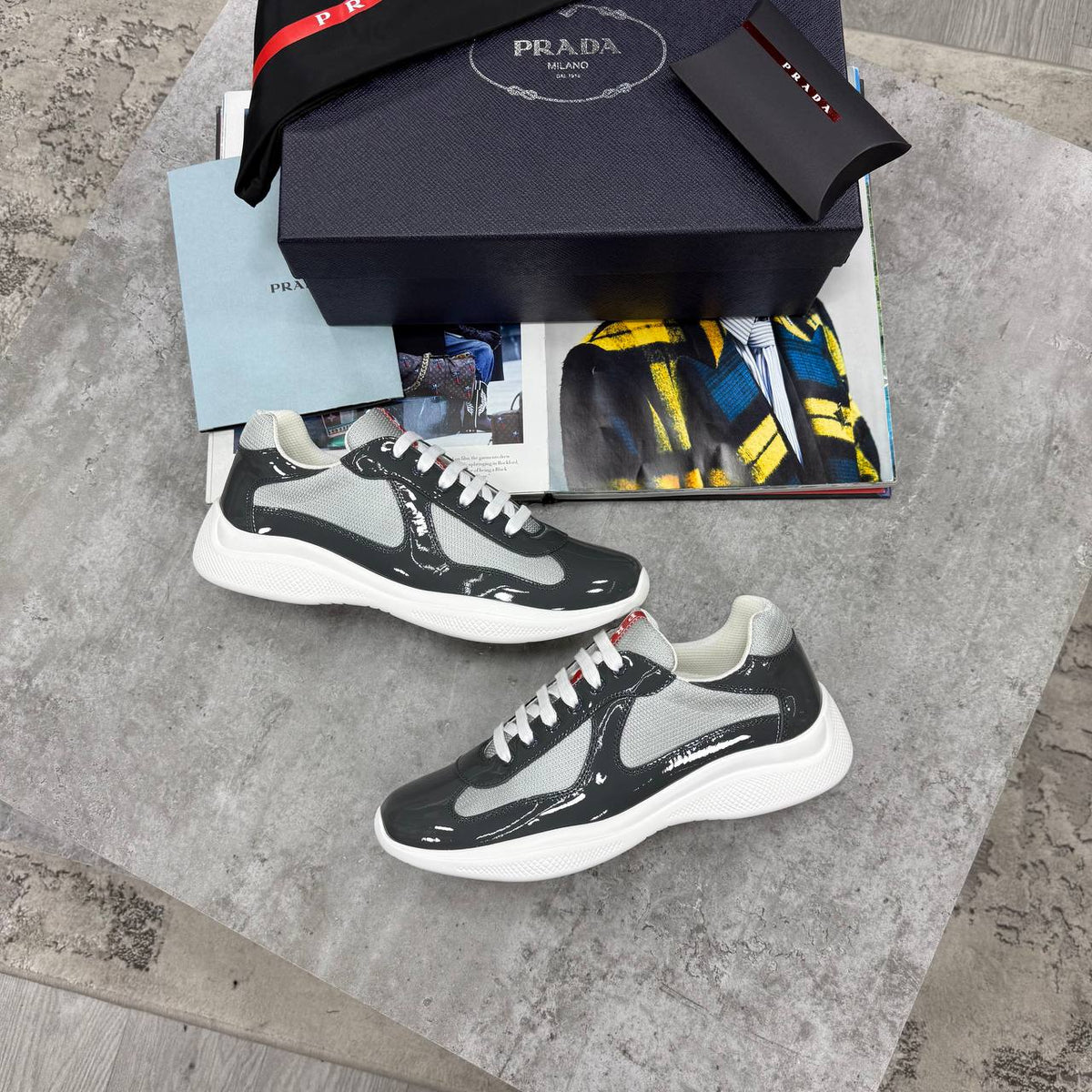 PRDA CUP TRAINERS-GREY