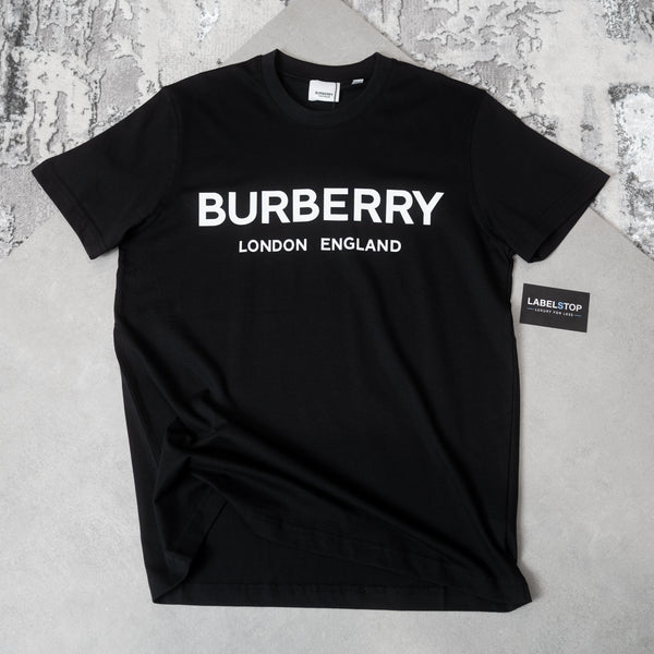 BURB TEE-BLACK