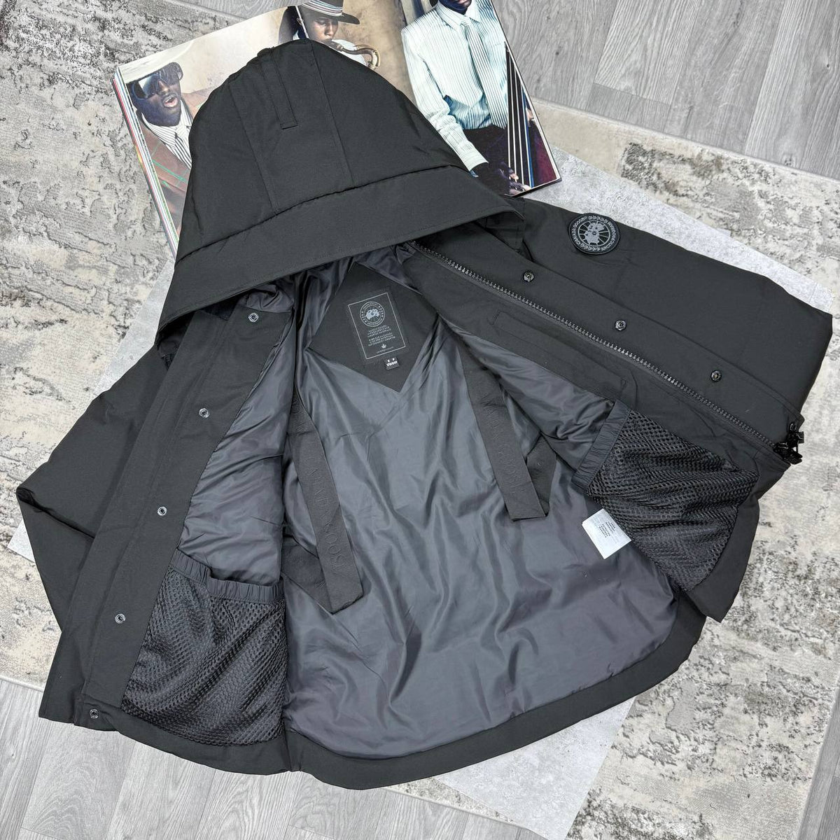 CG COAT MACMILLAN-BLACK