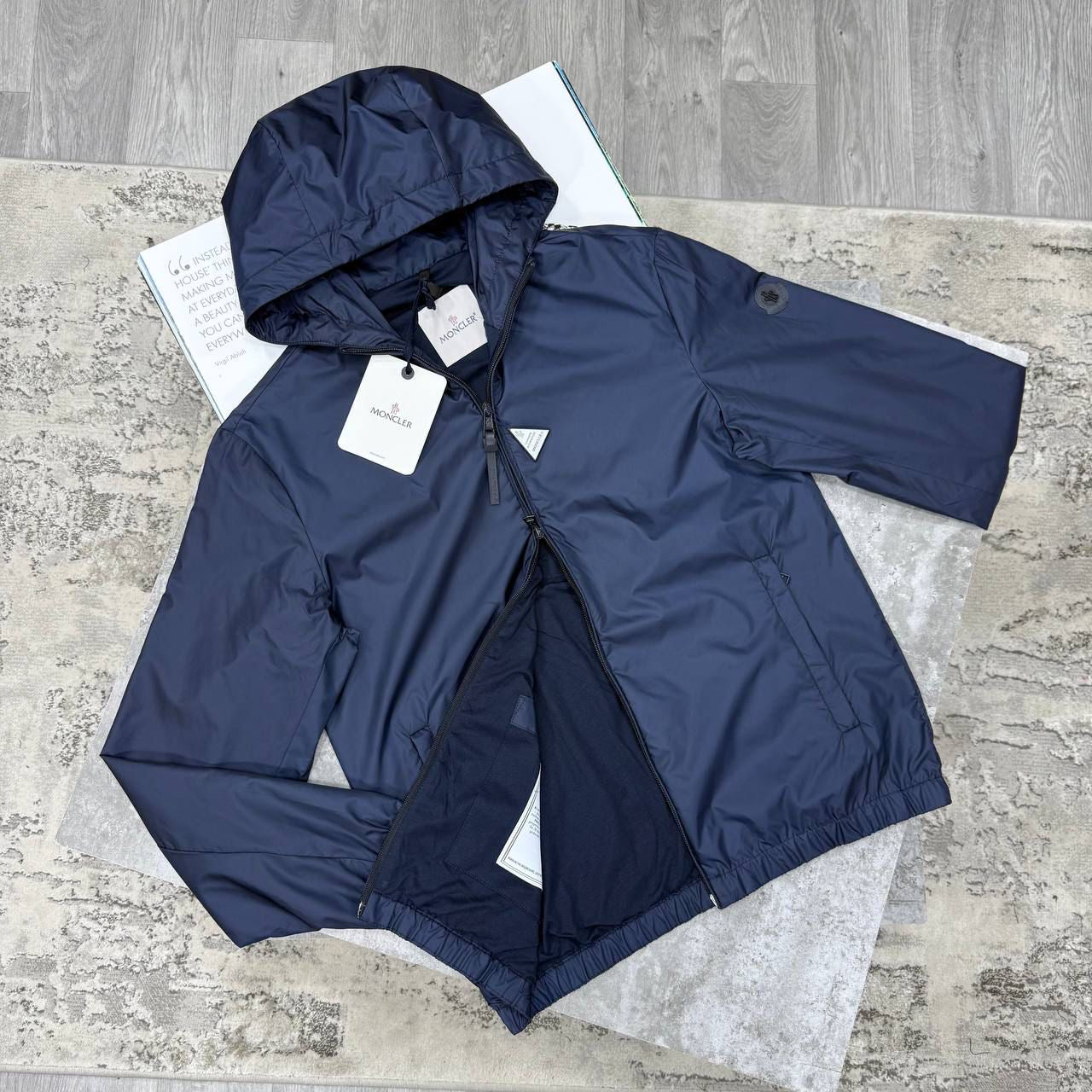 MNCLR COAT-NAVY