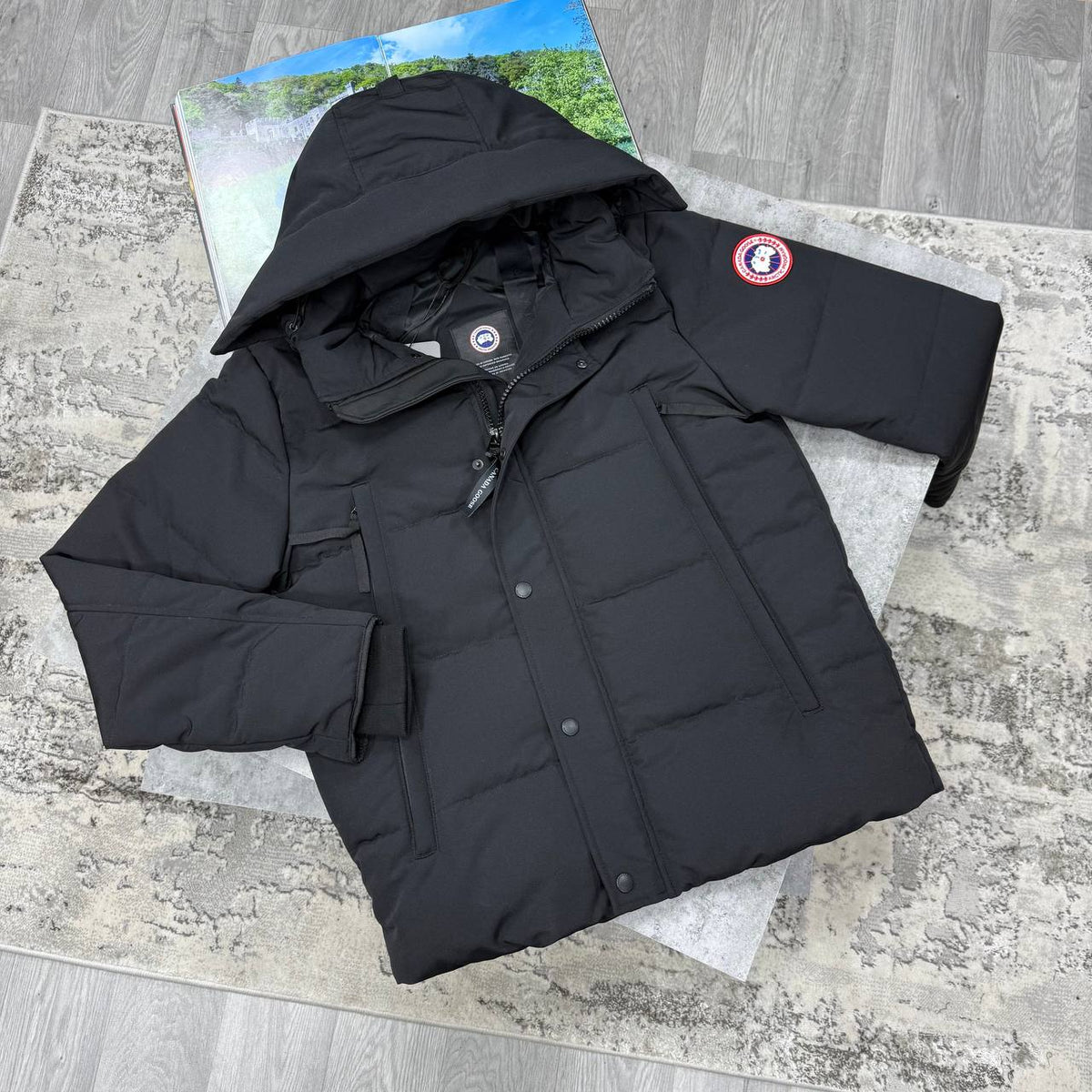 CG COAT WYNDHAM-BLACK