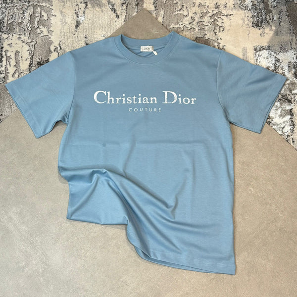 DIOR TEE-LIGHT BLUE
