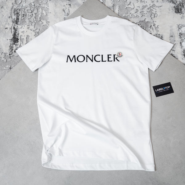 MNCLER TEE- WHITE