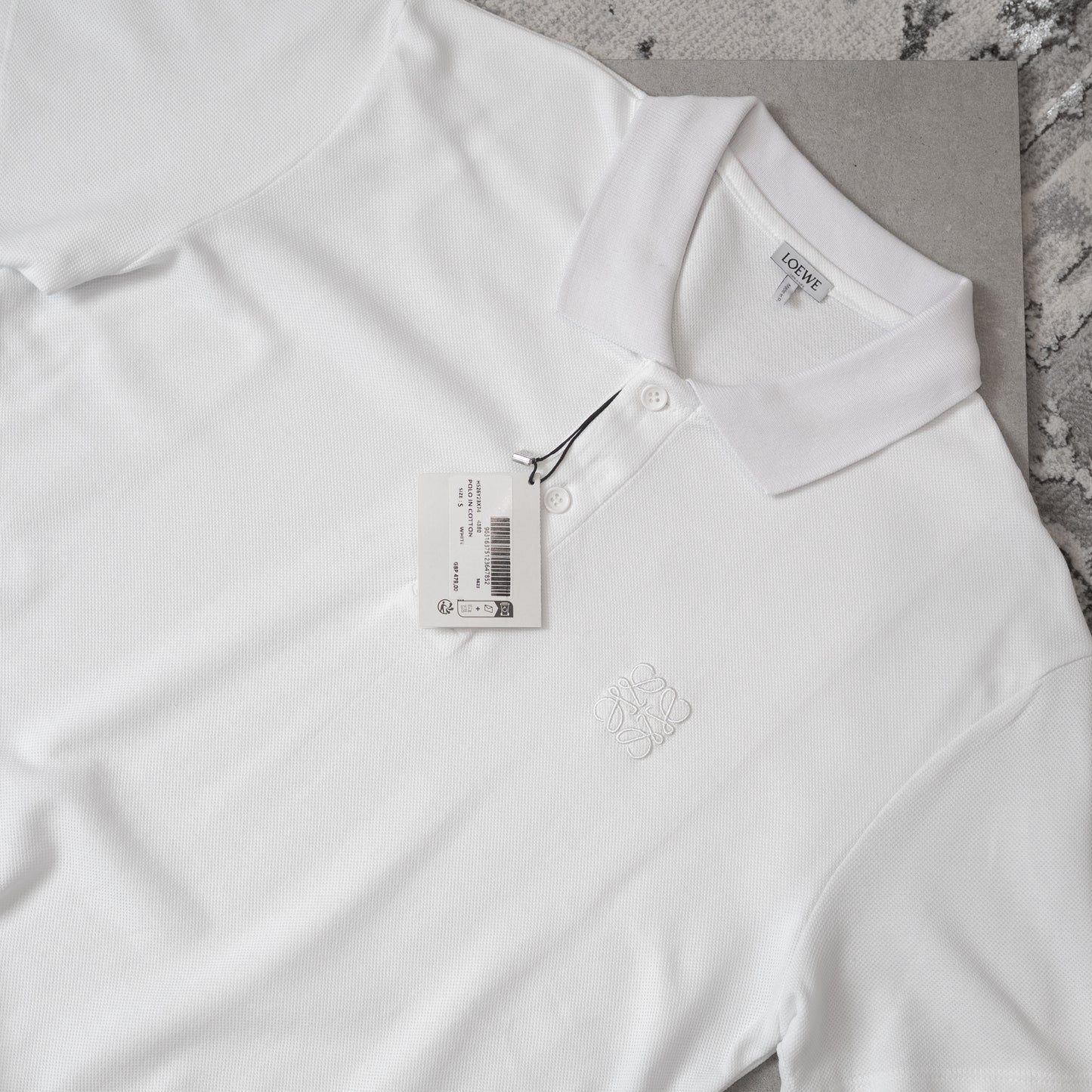 LOWE POLO-WHITE