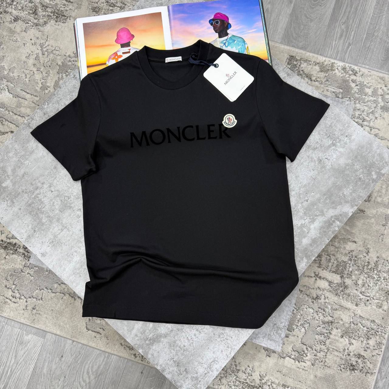 MNCLR TEE-BLACK