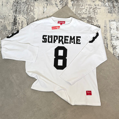 SUPRME JERSEY-WHITE