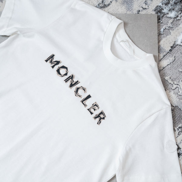 MNCLER TEE-WHITE