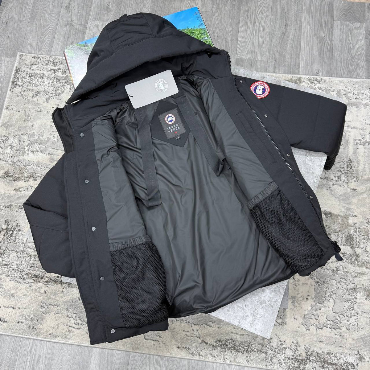 CG COAT WYNDHAM-BLACK