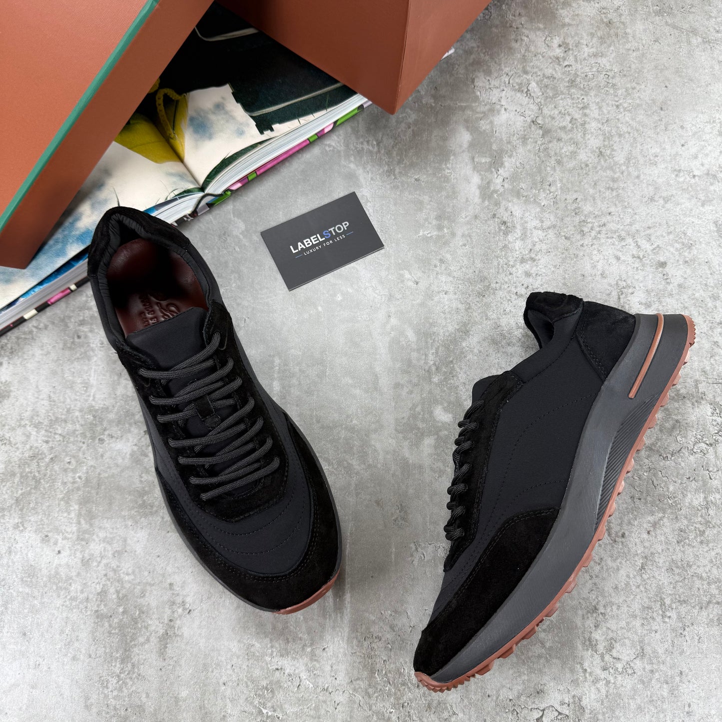 LORO TRAINERS-BLACK