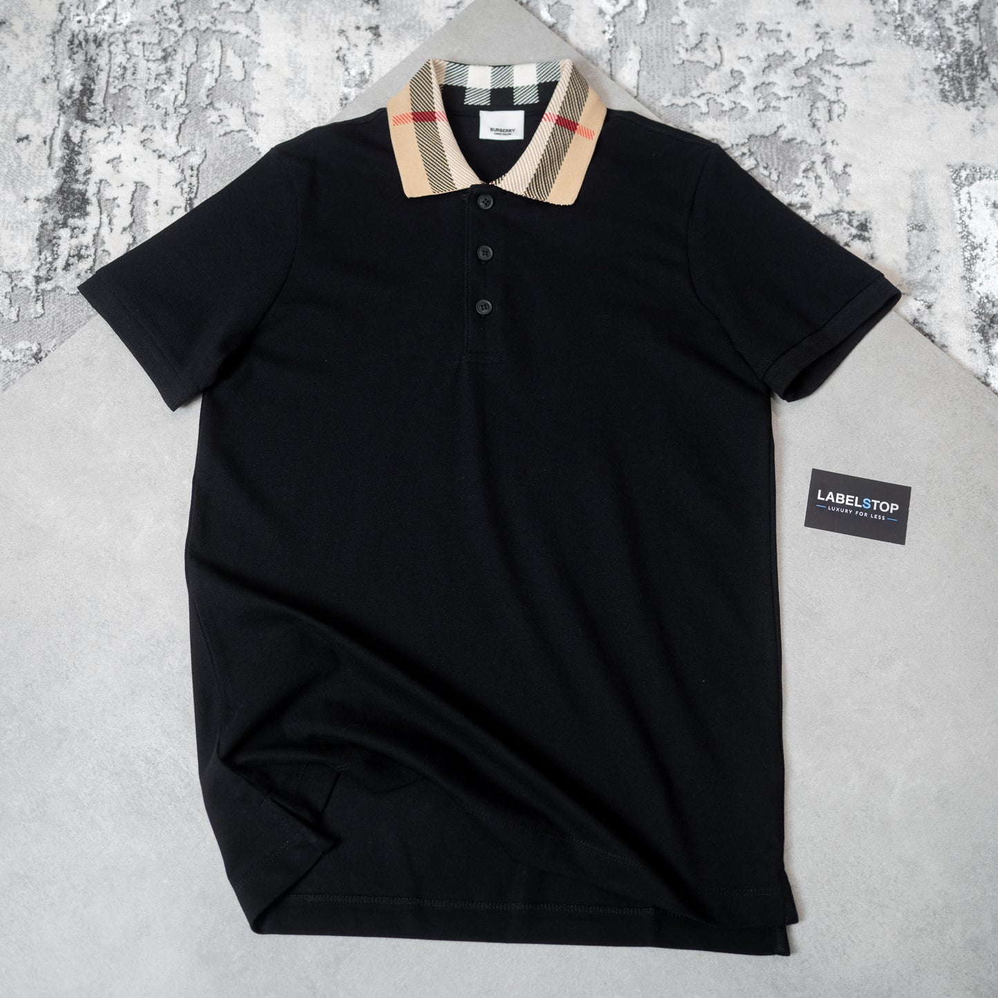 BURB POLO-BLACK