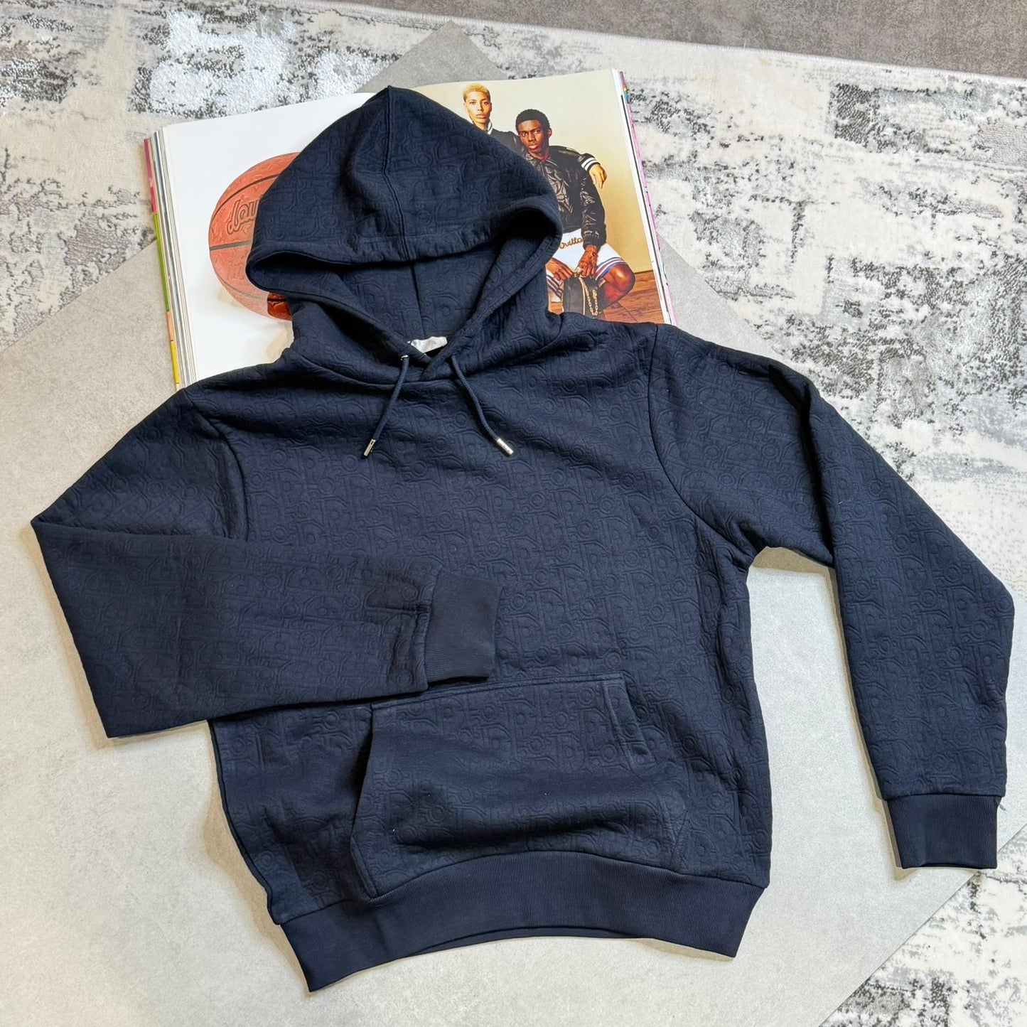 CD HOODIE-NAVY