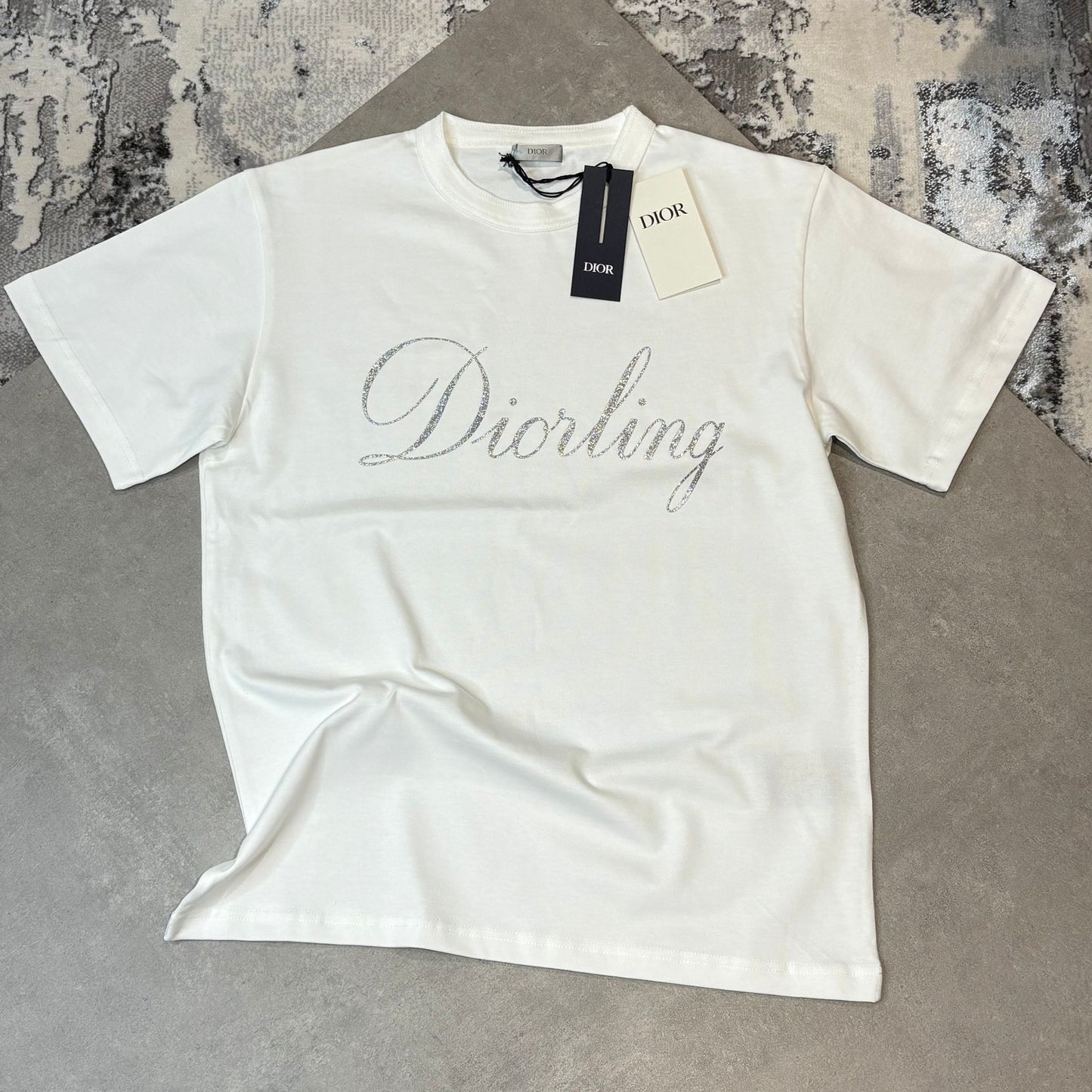 DIORLING TEE-WHITE