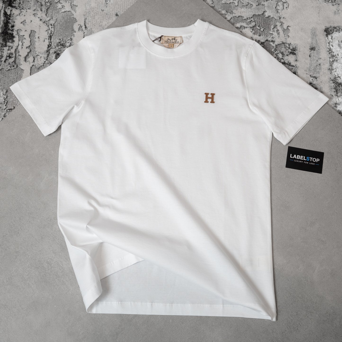 HRMES TEE-WHITE