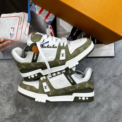 LVE TRAINERS-OLIVE