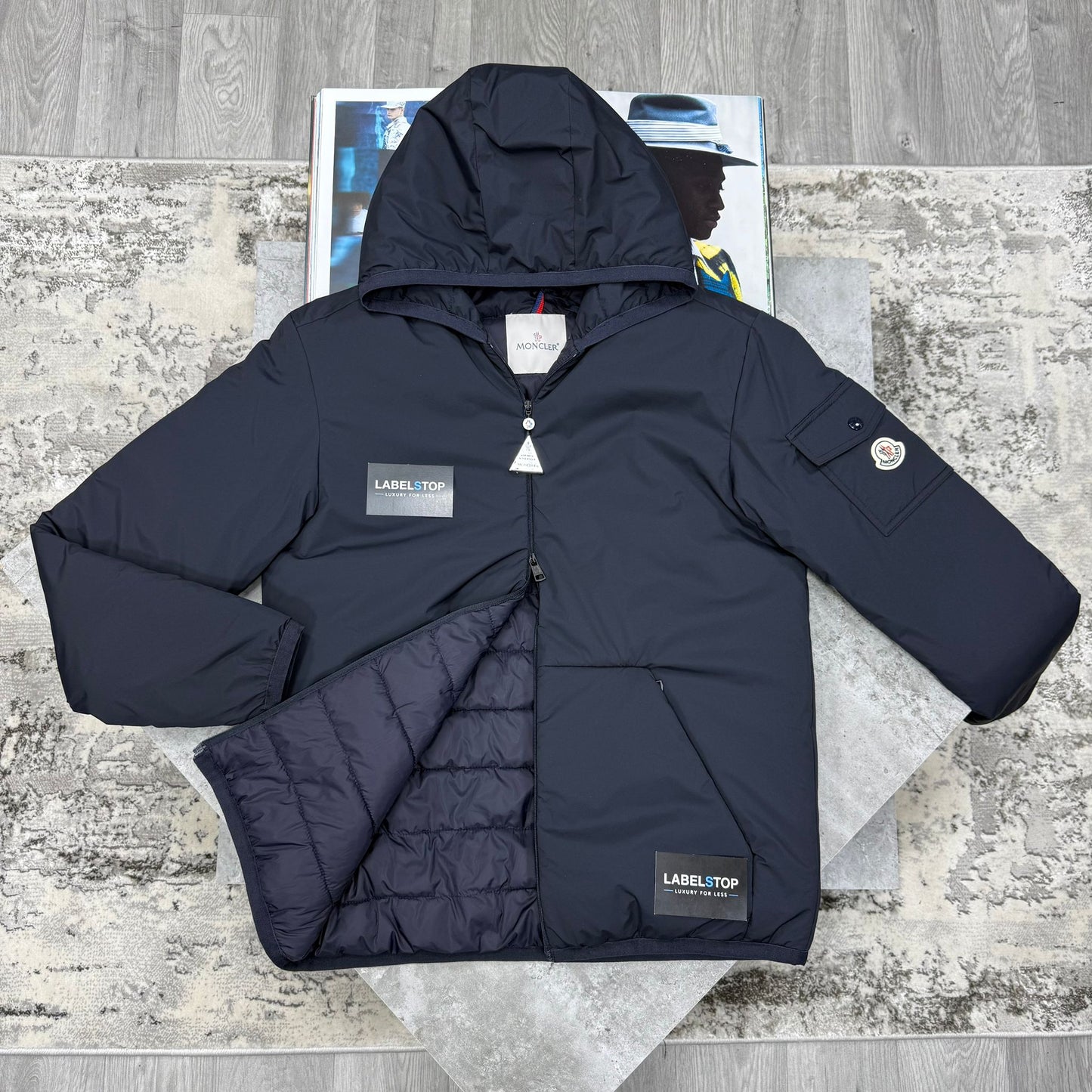 MNCLER WINDBREAKER-NAVY