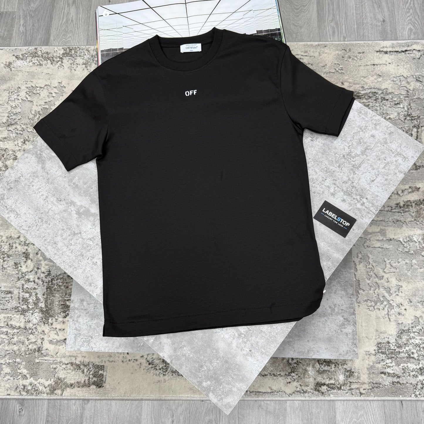 OFF W TEE-BLACK