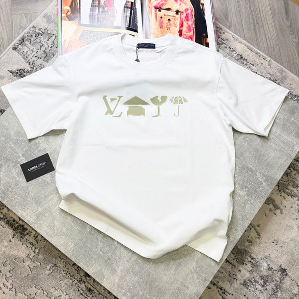 LVE TEE - BEIGE